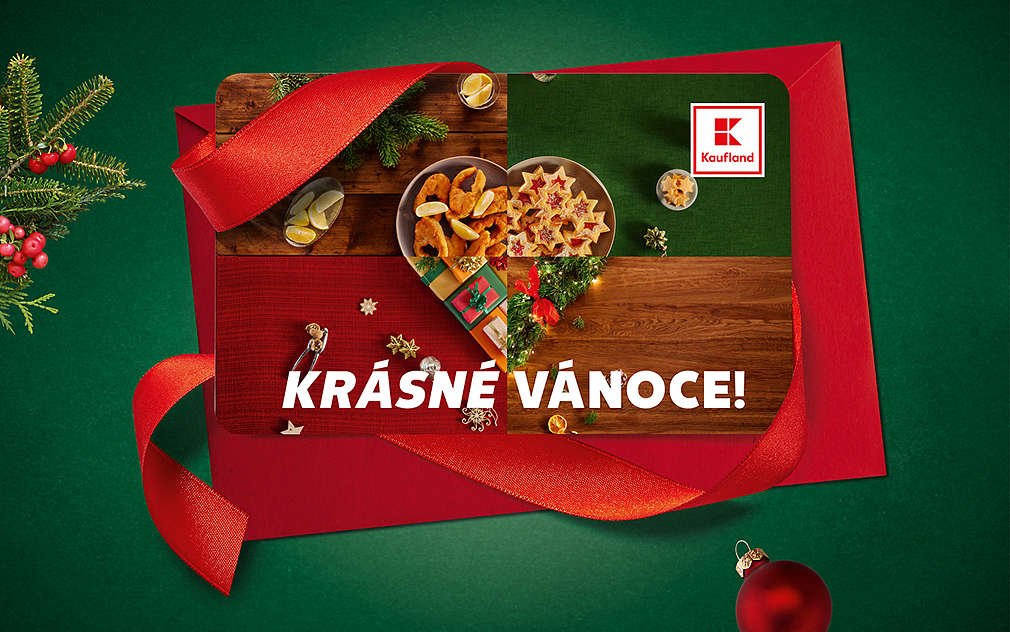vánoční dárková karta Kaufland