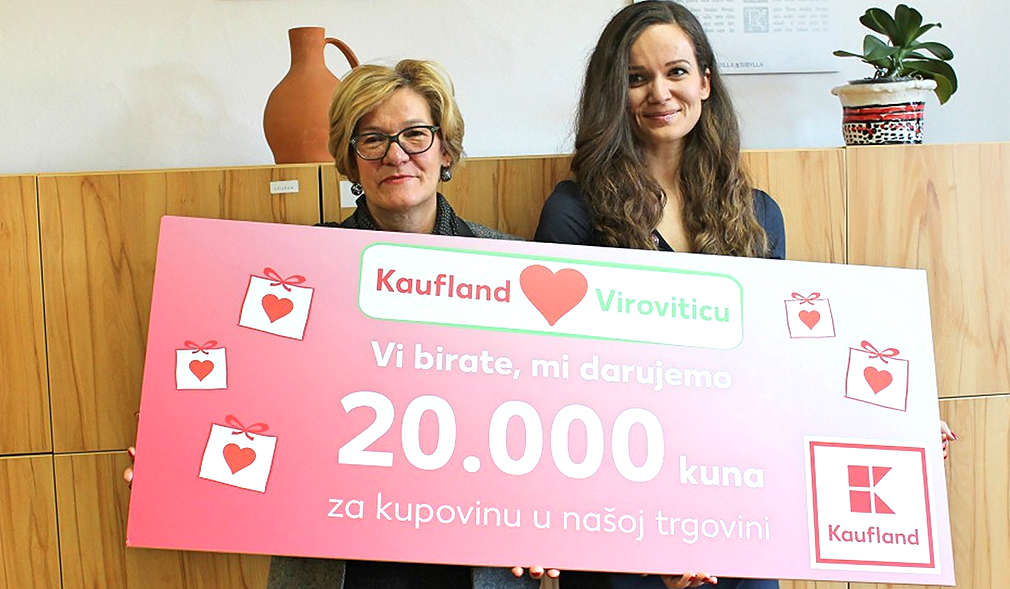 Kaufland voli Viroviticu