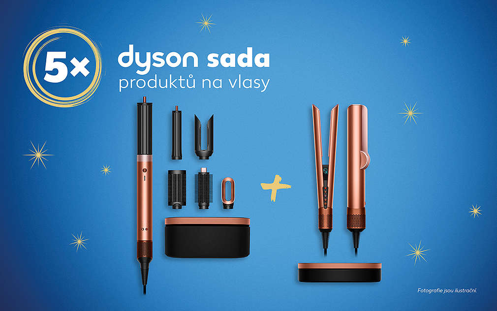 5x dyson sada produktů na vlasy