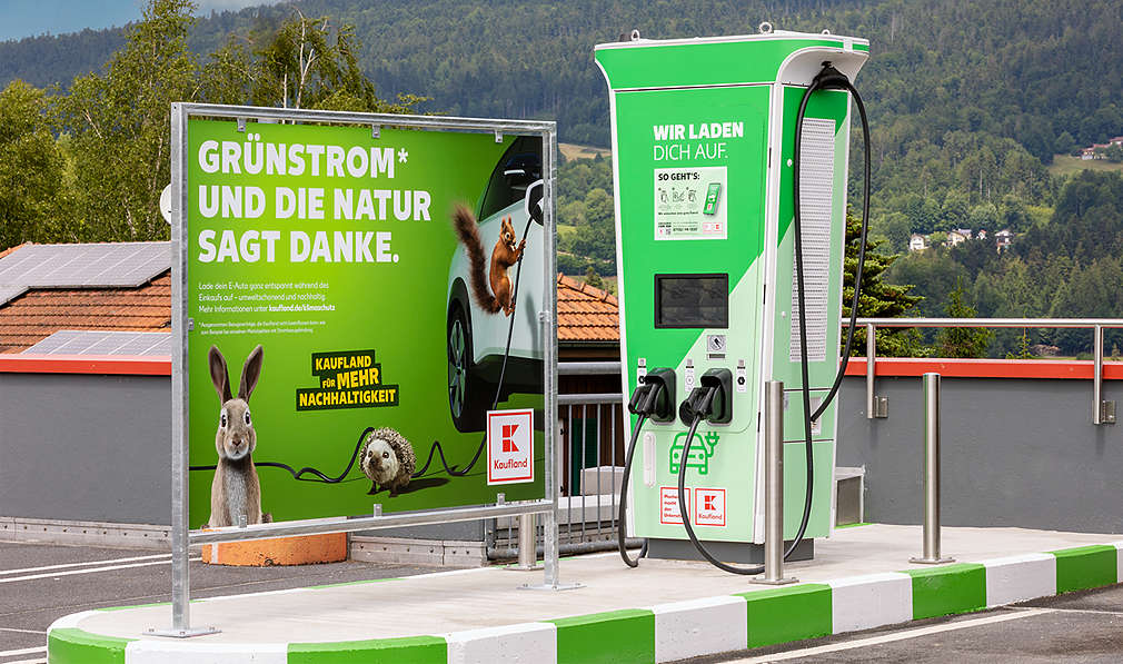 Kaufland Elektro-Ladestationen