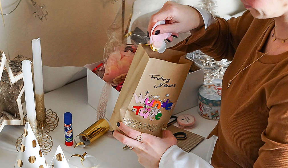 Abbildung der Silvester-Überraschungstüte