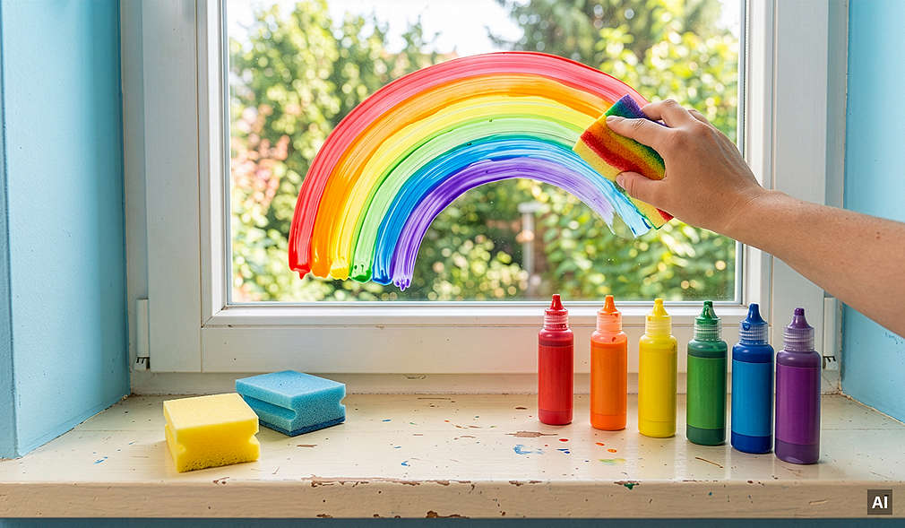 Fensterregenbogen