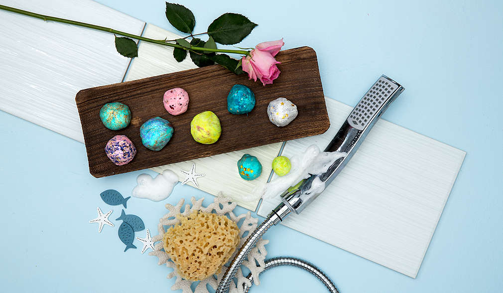 Selbst gemachte Knetseife