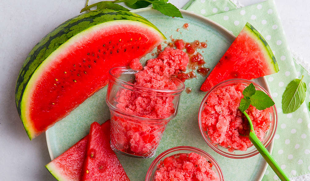 Rezeptbild Wassermelonen-Slush-Eis