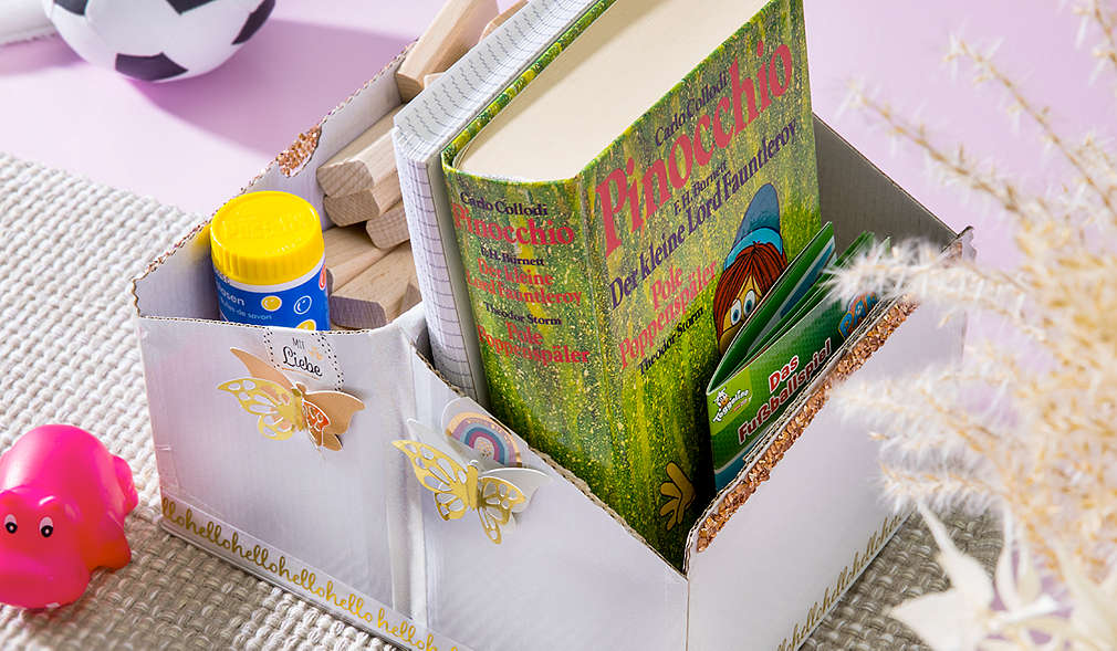 Knick-Trick bei Karton