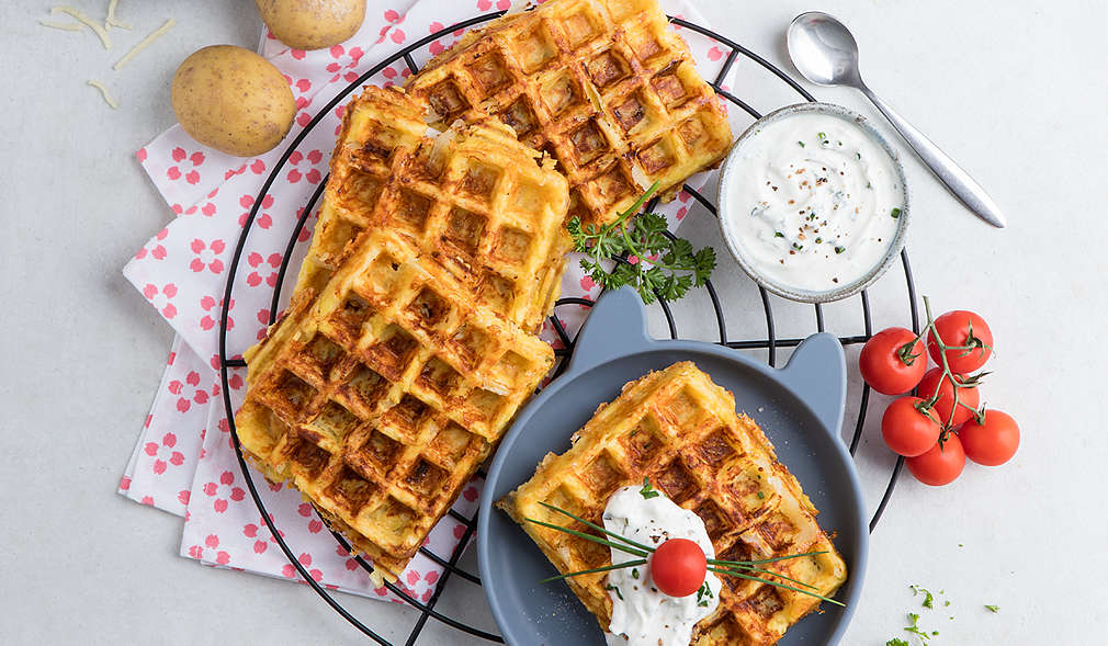 Kartoffelwaffeln