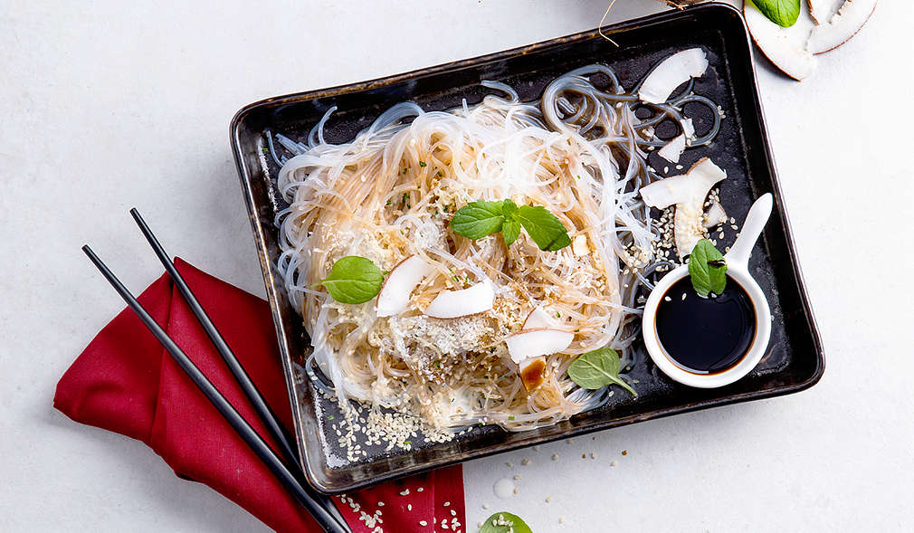 Glasnudeln aus dem Pfännchen