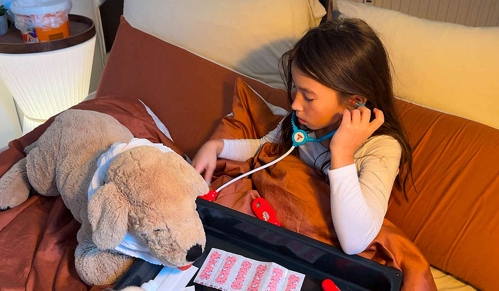 Krankenstation für Stofftiere