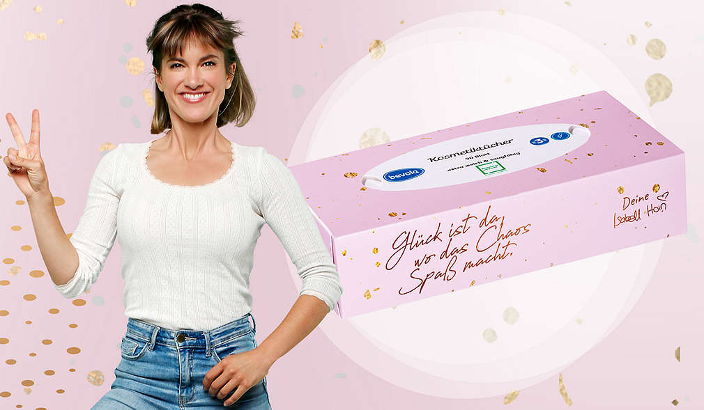 Influencerin mit selbst designter Kosmetikbox: Isabell Horn