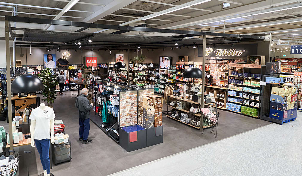 Beispielhafter TCHIBO-Shop