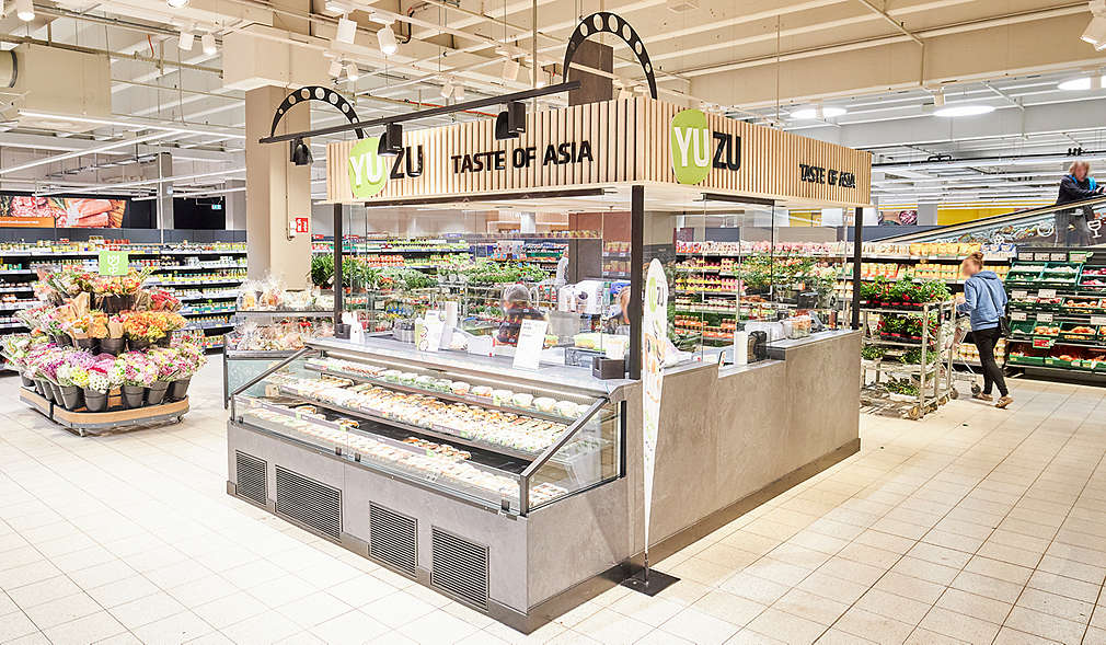 Beispielhafter YUZU-Sushi-Shop