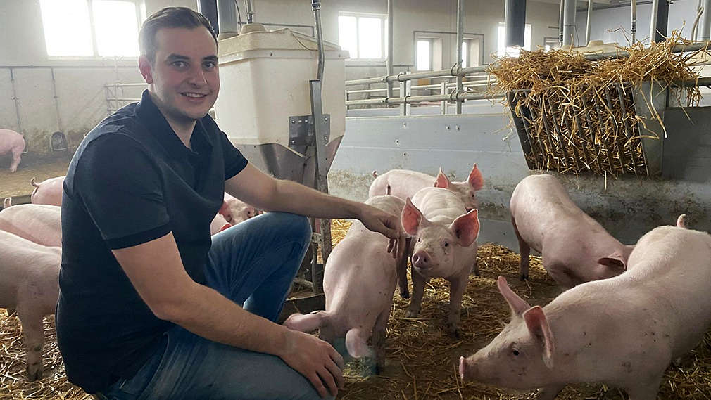 Landwirt Alexander Schlecht