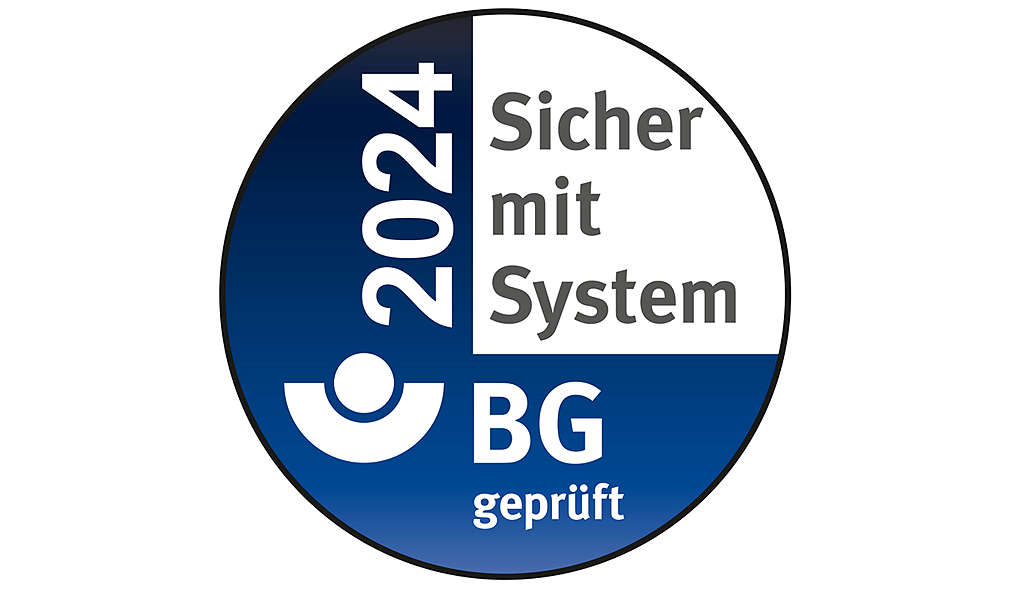 Siegel: Sicher mit System 2024, BG geprüft