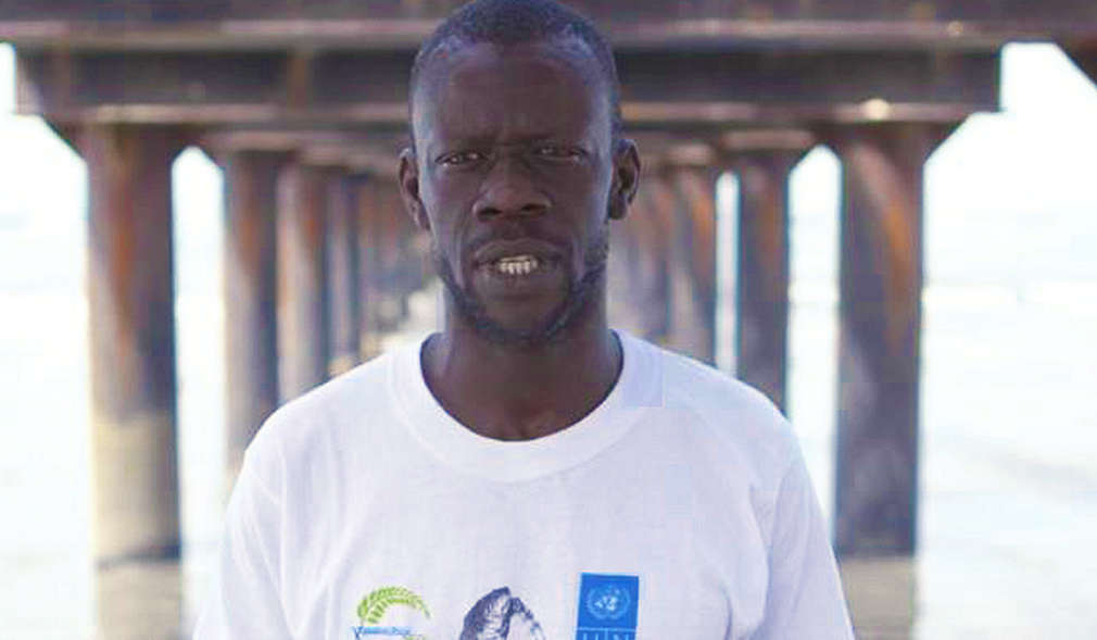 Vertreter der Rotzungenfischer in Gambia