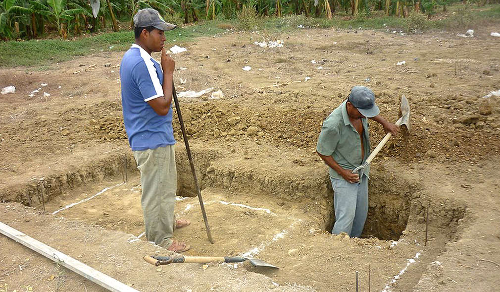 Muster-Anbauflächen zur praktischen Erprobung