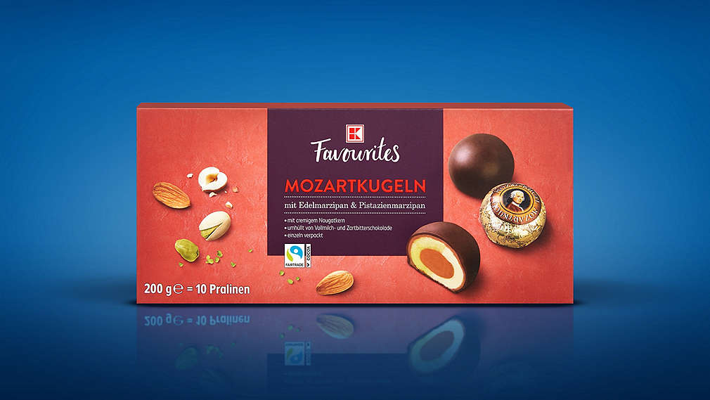Produktabbildung: K-Favourites Mozartkugeln