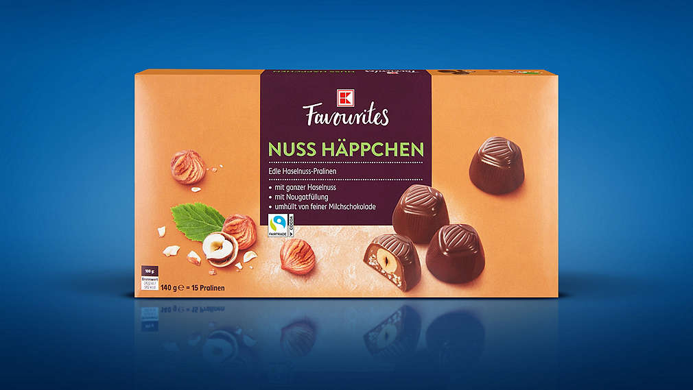 Produktabbildung: K-Favourites Nuss-Häppchen