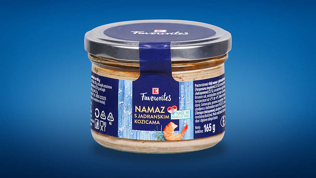 K-Favourites namaz s jadranskim kozicama