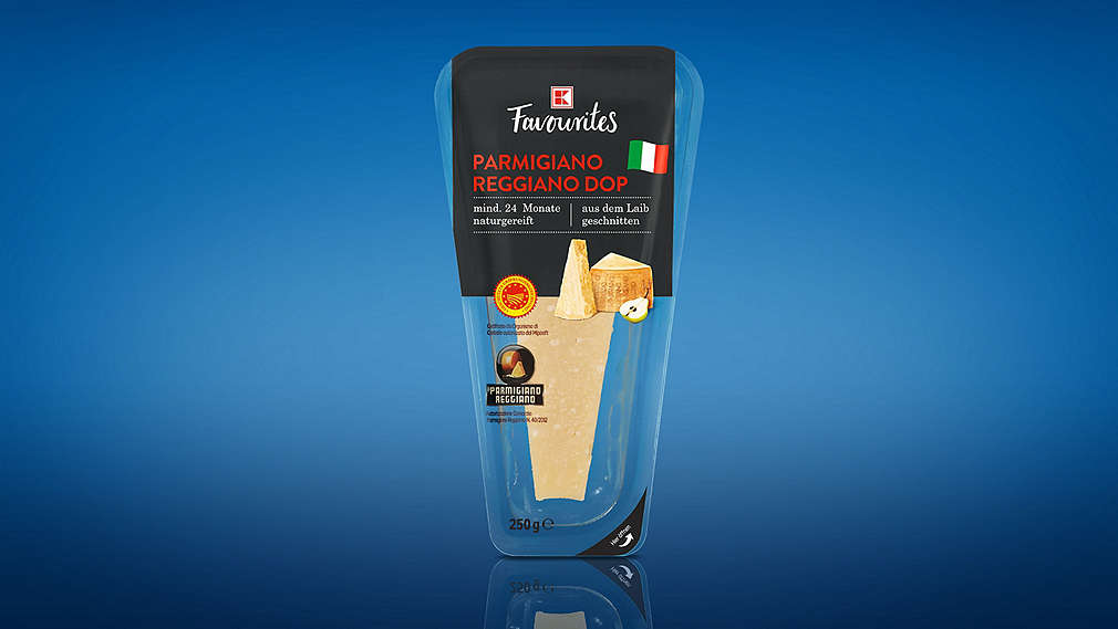 Изображение на опаковка пармезан K-Favourites