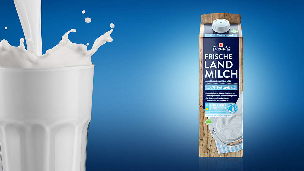 K-Favourites frische Landmilch