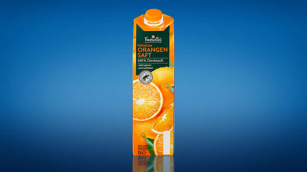 Produktabbildung: K-Favourites Direktsaft Orange
