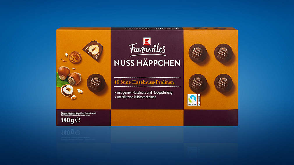 Produktabbildung: K-Favourites Nuss-Häppchen