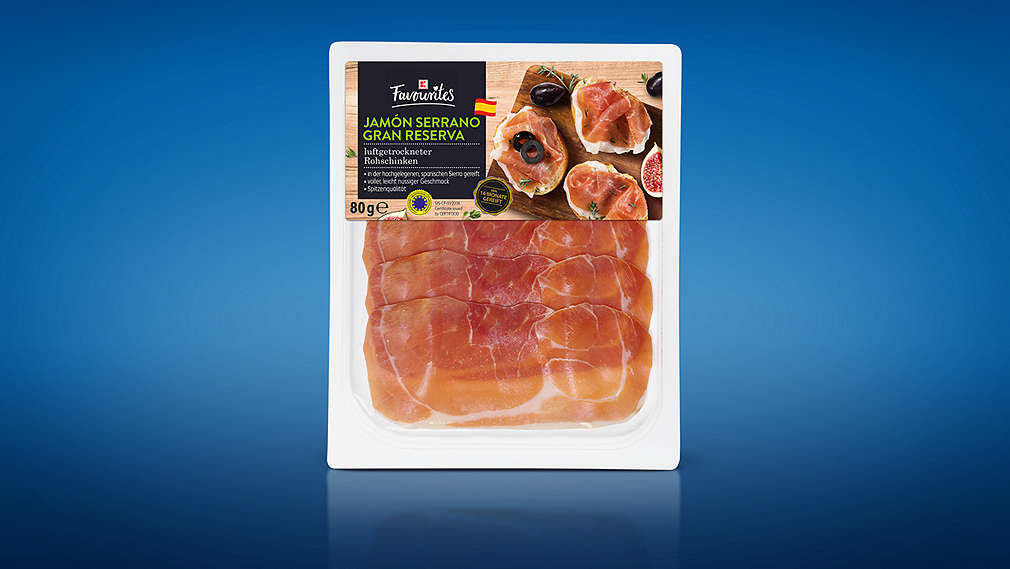 Produktabbildung: K-Favourites Jamón Serrano Gan Reserva