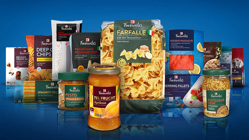 Různé produkty značky K-Favourites