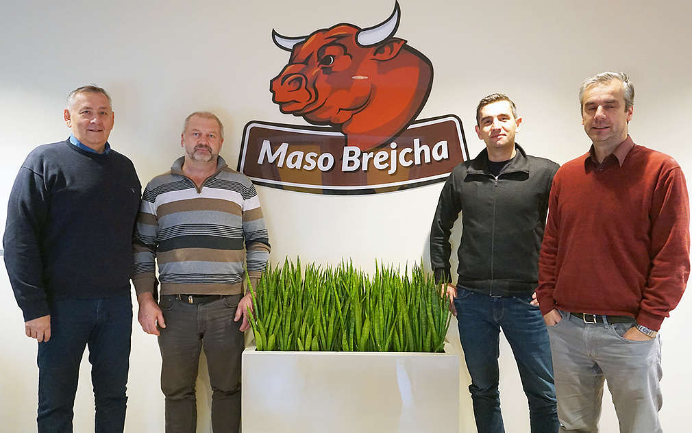 Přivítali nás pánové z Maso Brejcha