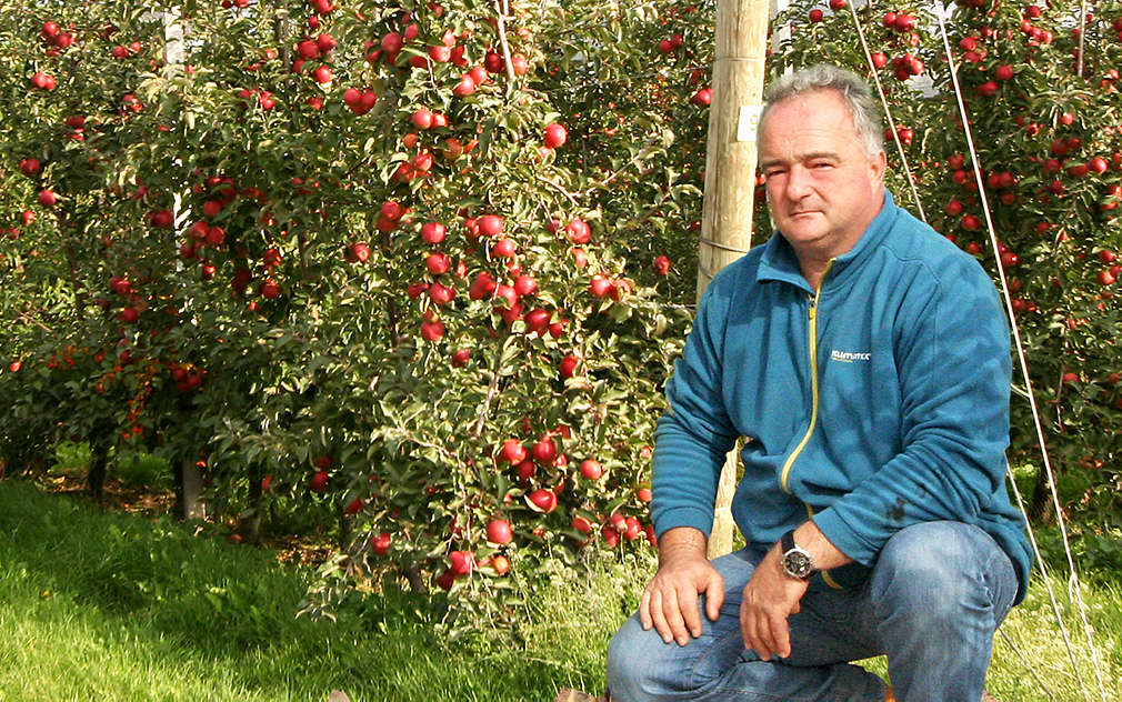 Pan Martin Šrytr je odborník na jablíčka