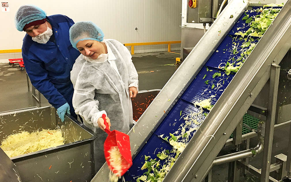 Osobně jsme zkontrolovali kvalitu salátových balíčků