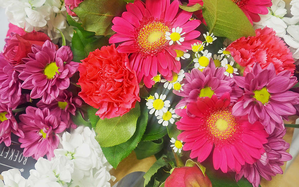 Kytičky jsou krásně barevné a čerstvé