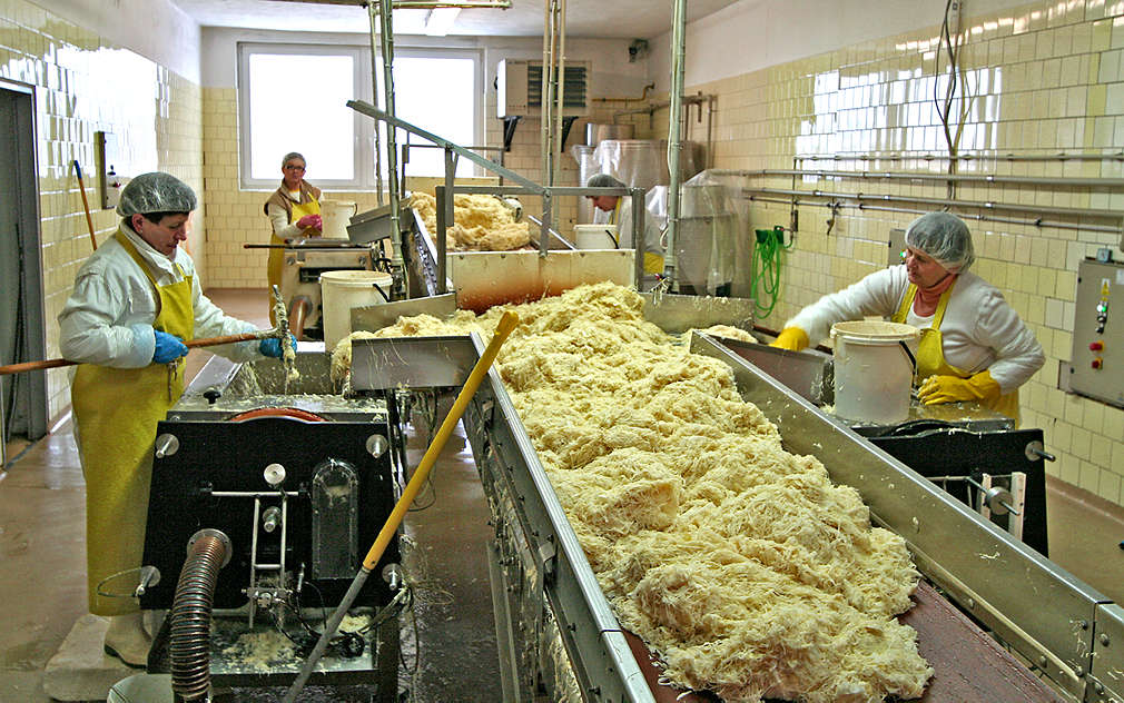 Provozovna výroby kyselého zelí SAMIR