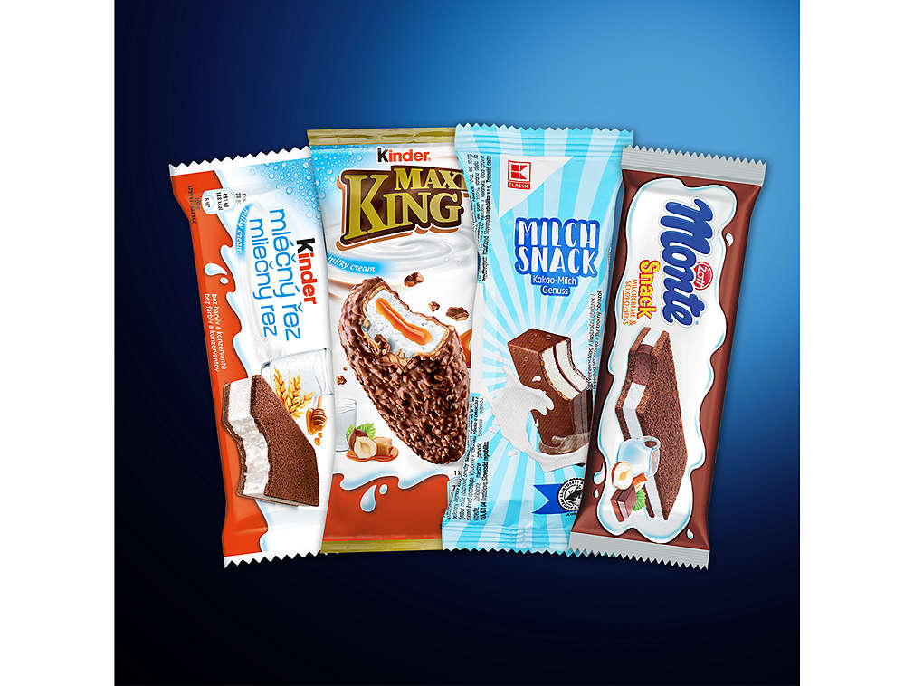 Chlazené mléčné snacky