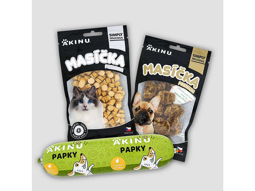 Produkty značky Akinu