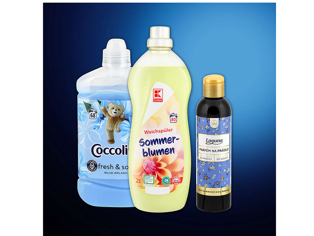 Aviváže a parfémy na prádlo - různé druhy