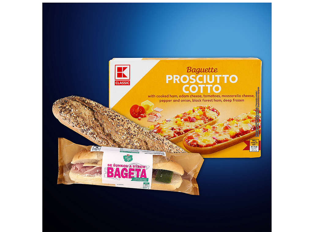 Bagety - různé druhy