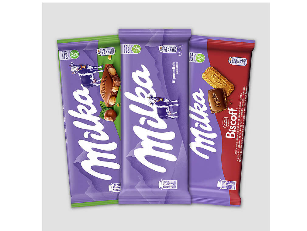 Čokolády značky Milka 85-100g - různé druhy
