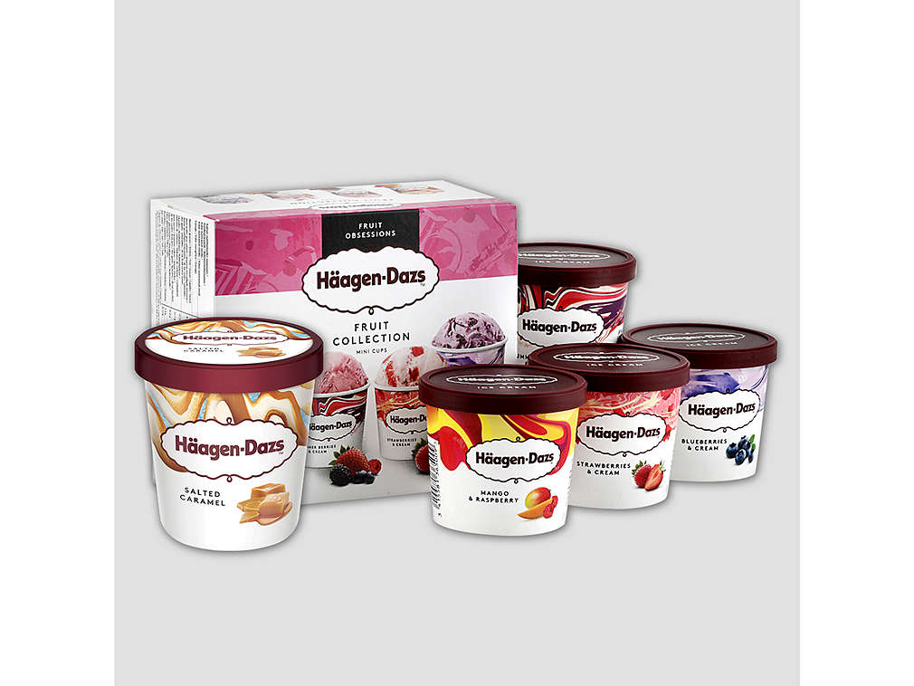 Zmrzliny značky Häagen Dazs