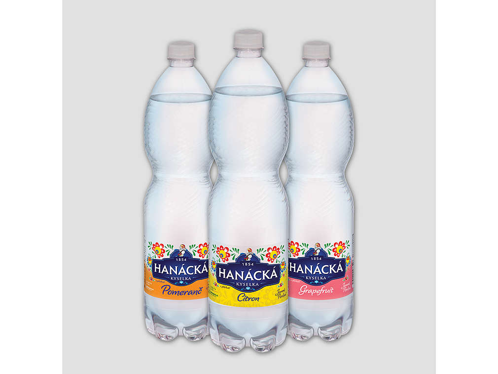 Ochucené vody značky Hanácká kyselka
