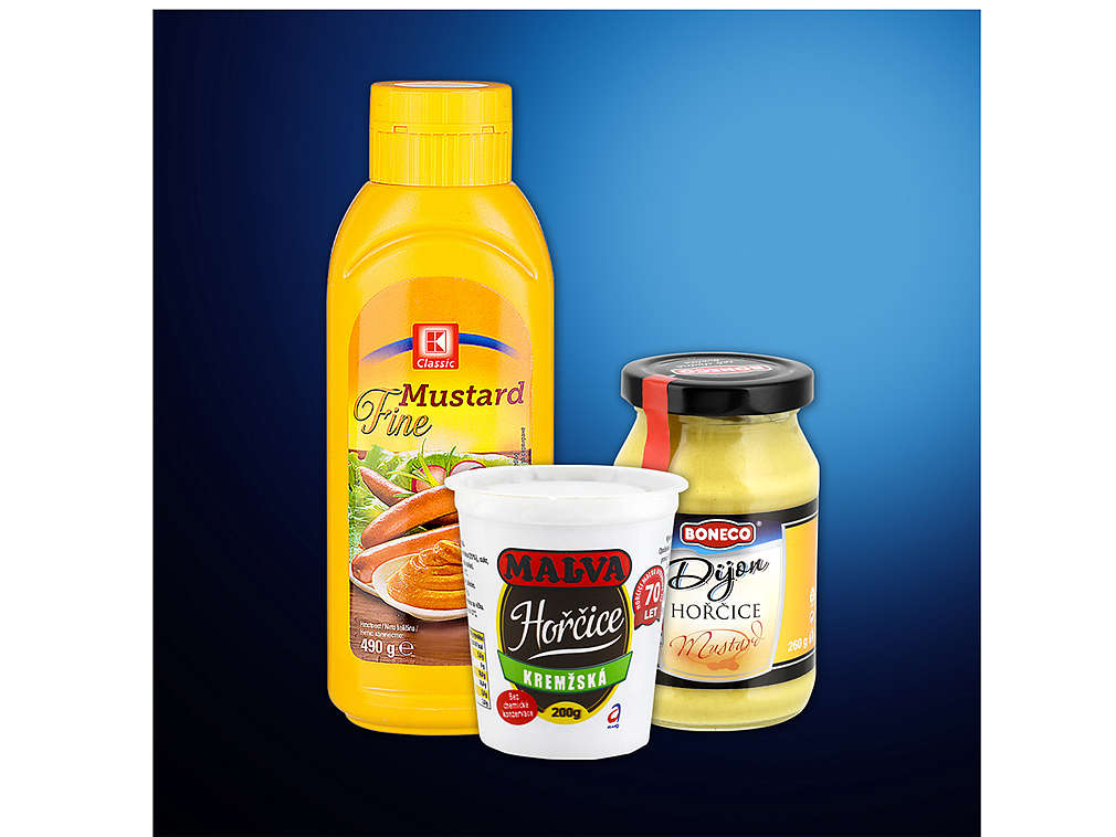 Hořčice - různé druhy