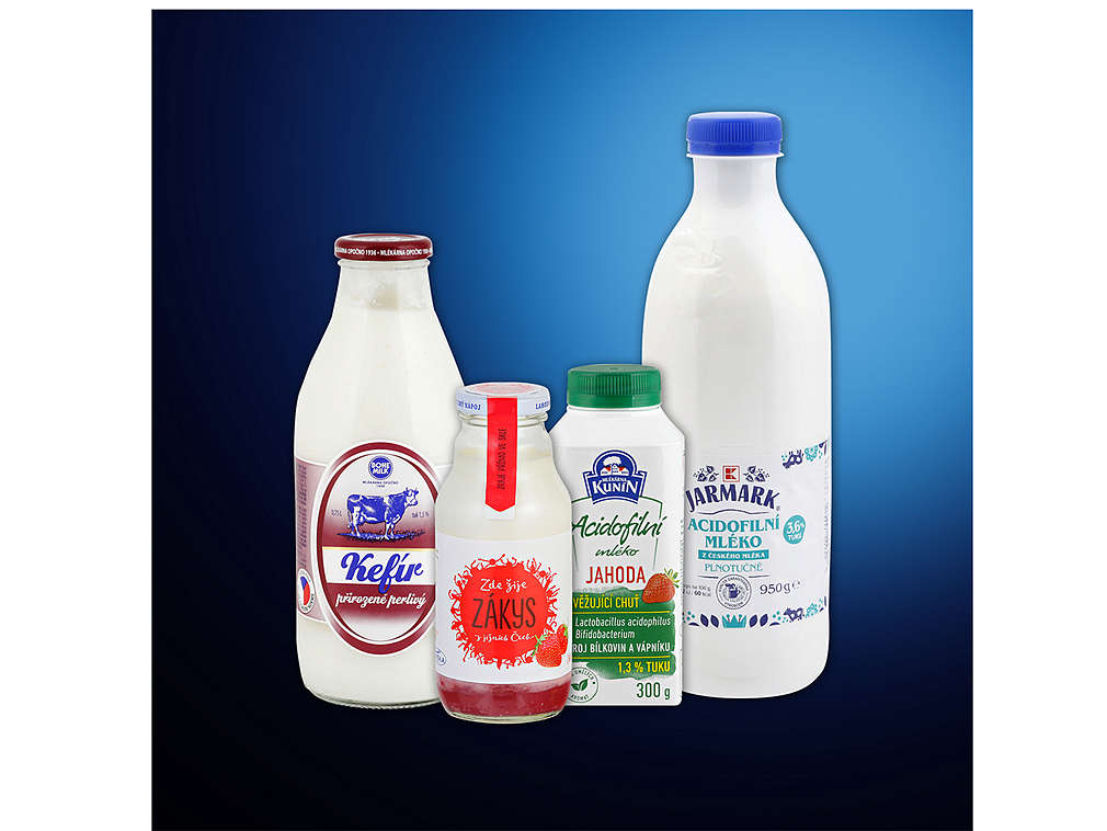 Kysané nápoje - různé druhy