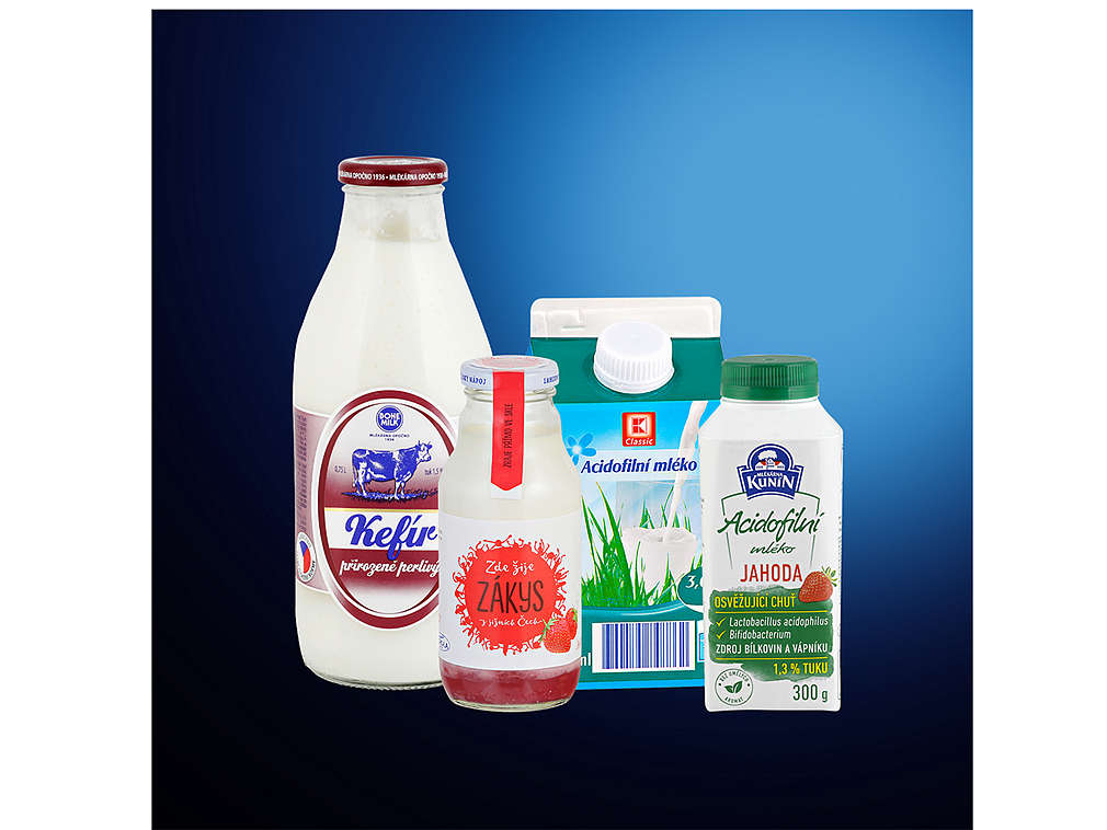 Kysané nápoje - různé druhy