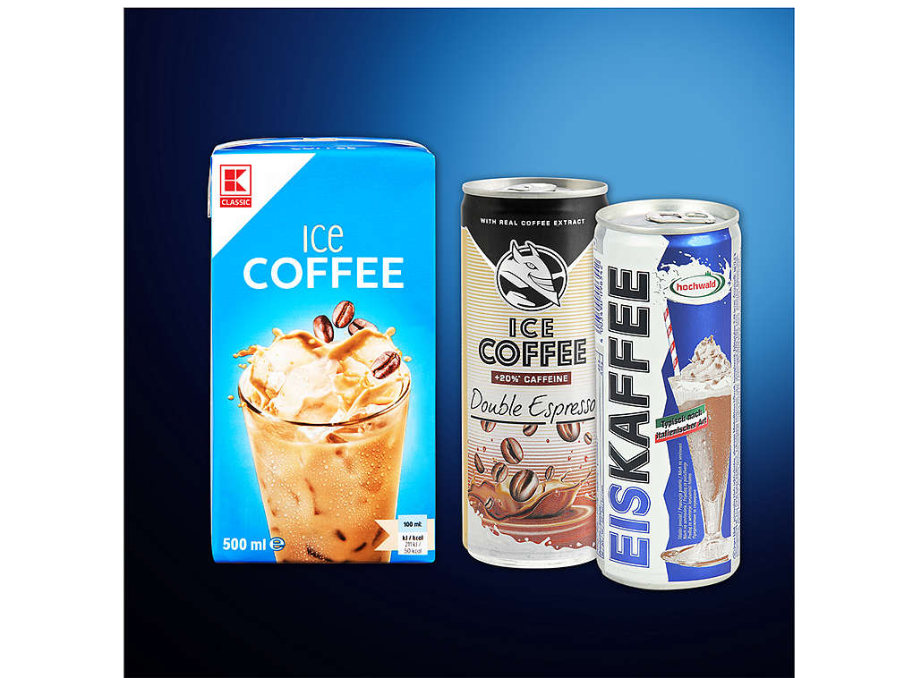 Ledové kávy - různé druhy