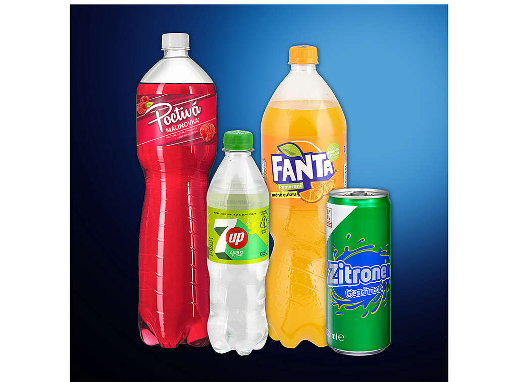 Limonády - různé druhy