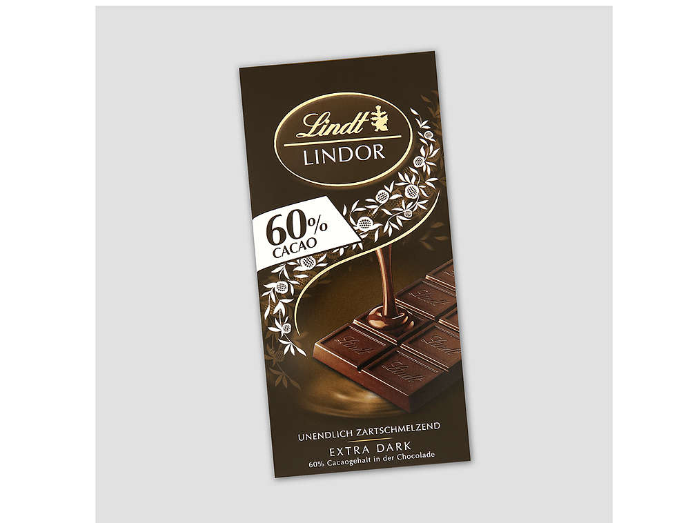 Tabulkové čokolády značky Lindor 100 g - různé druhy
