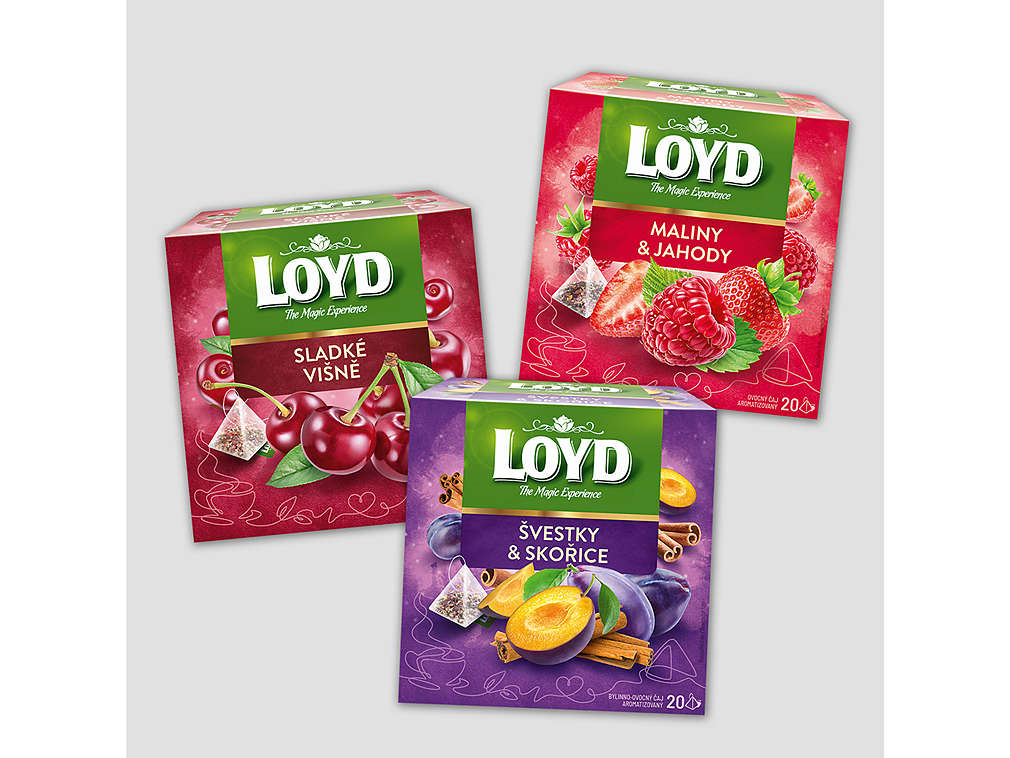 Čaje značky Loyd