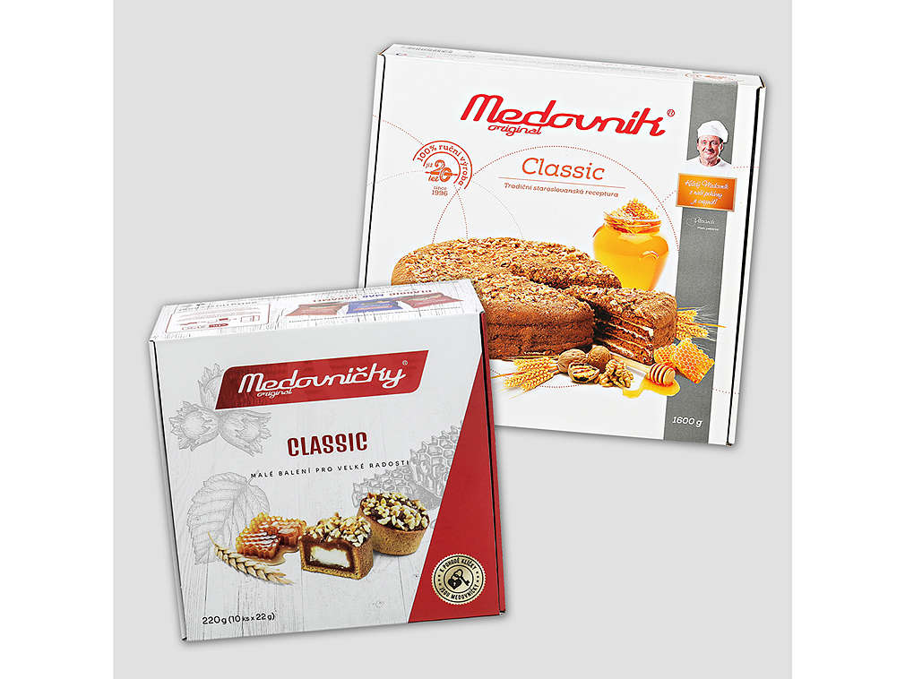 Produkty značky Medovník a Medovníčky