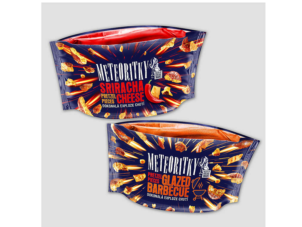 Produkty značky Meteoritky - různé druhy