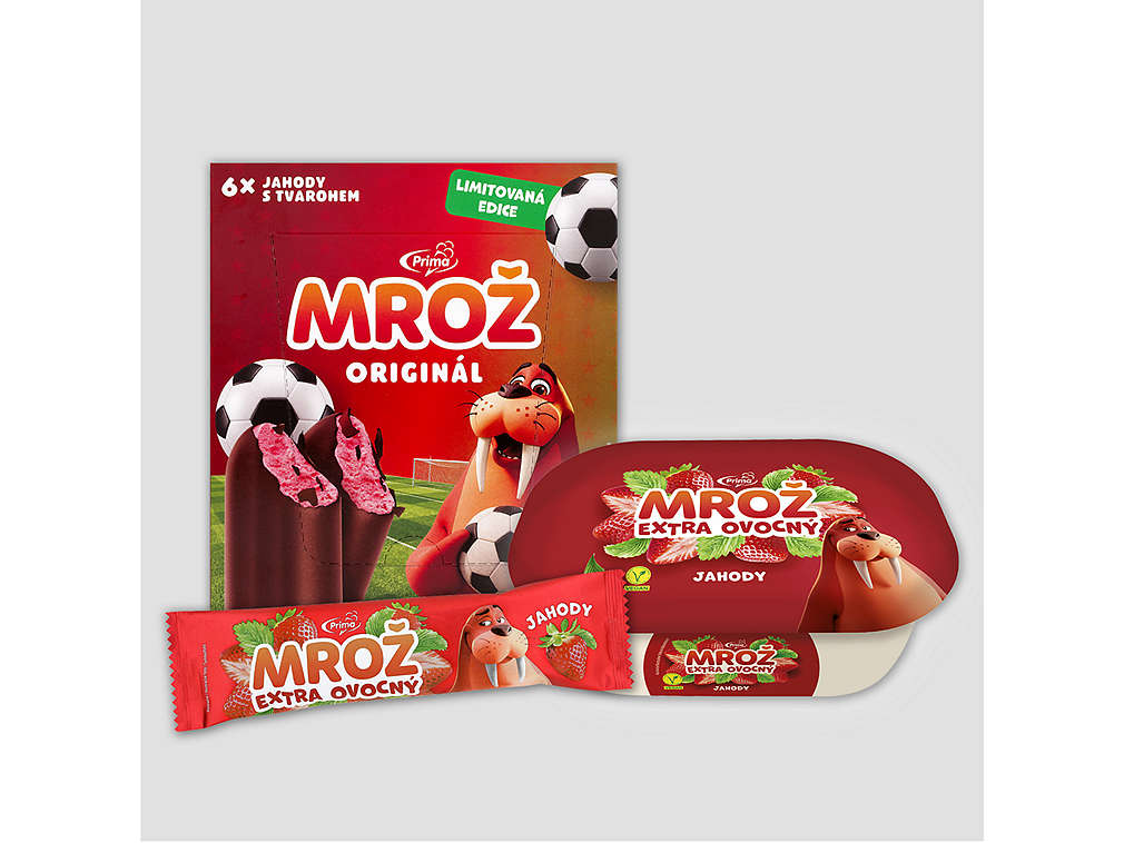 zmrzliny značky Mrož
